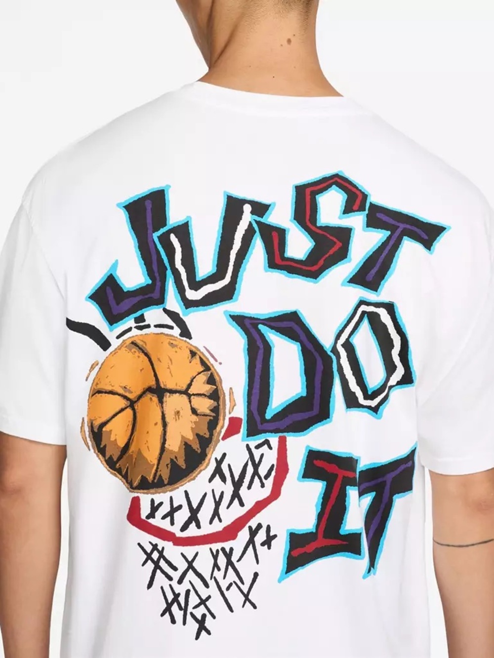 Sz various Just Do It Basketball Graphic T-Shirt